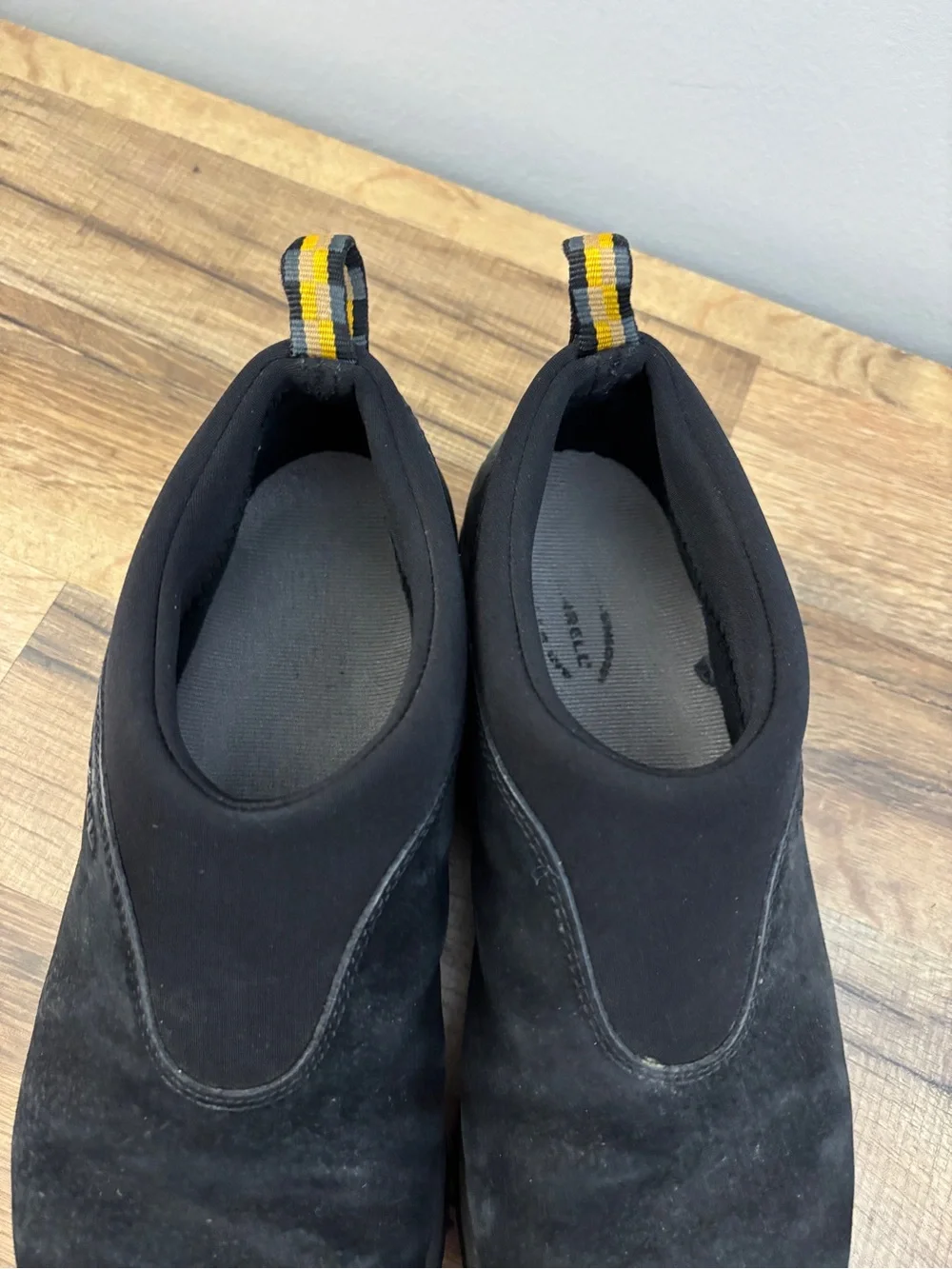 Merrell Winter Moc Slip On Suede Shoes Black Men’s